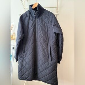 Quilted Long Coat by H2O